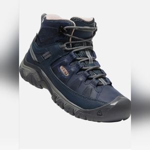 KEEN TARGEE III MID WP VINTAGE INDIGO/PEACHY KEEN SIZE 7.5 NEW WITH BOX